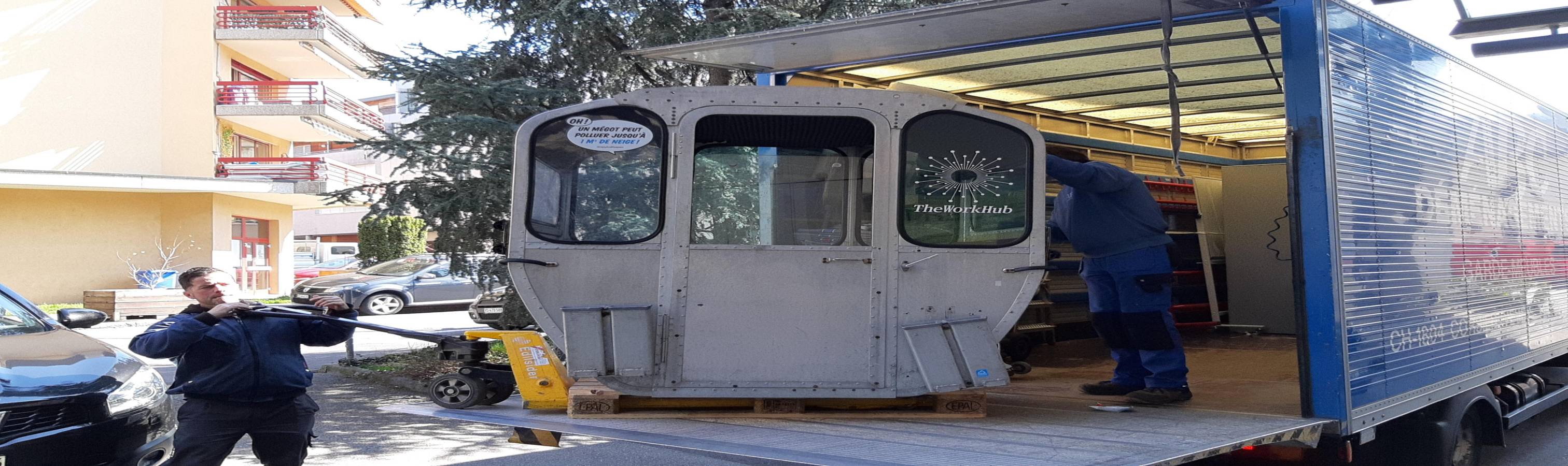 ABC Déménagements Sàrl - Cabine