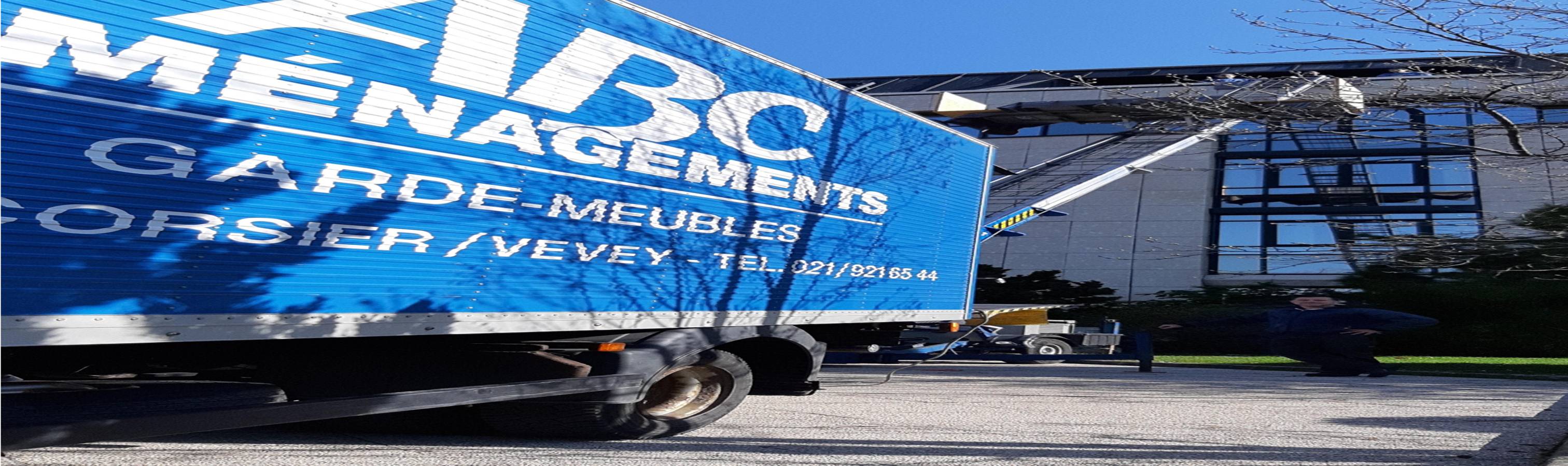 ABC Déménagements Sàrl - Véhicule et nacelle