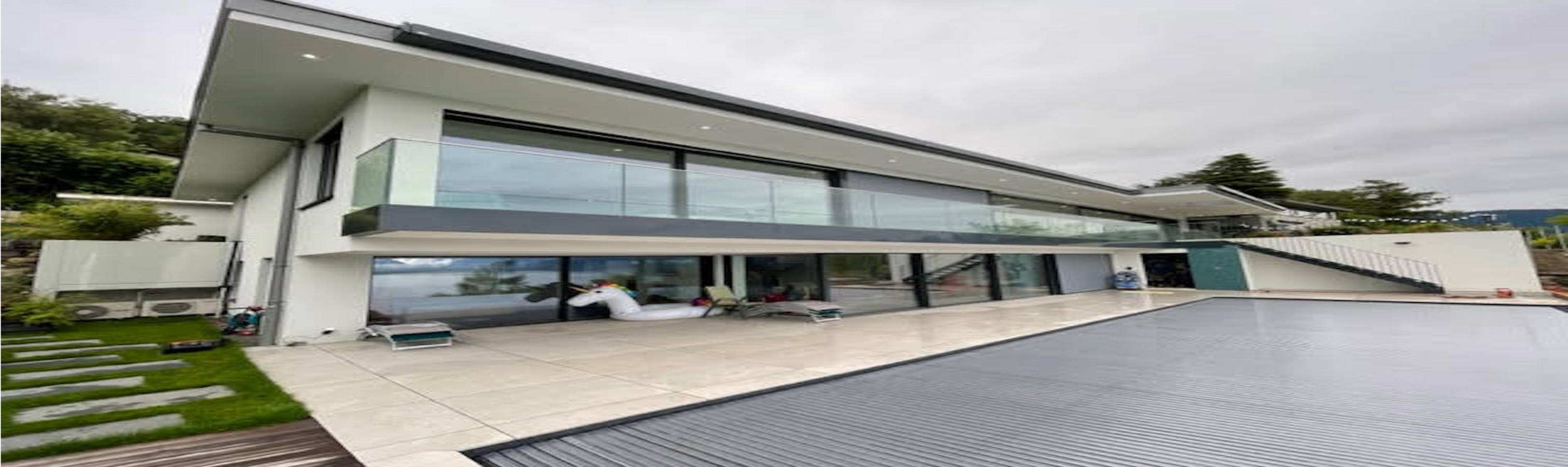 Léman Electricité Sàrl - vue piscine