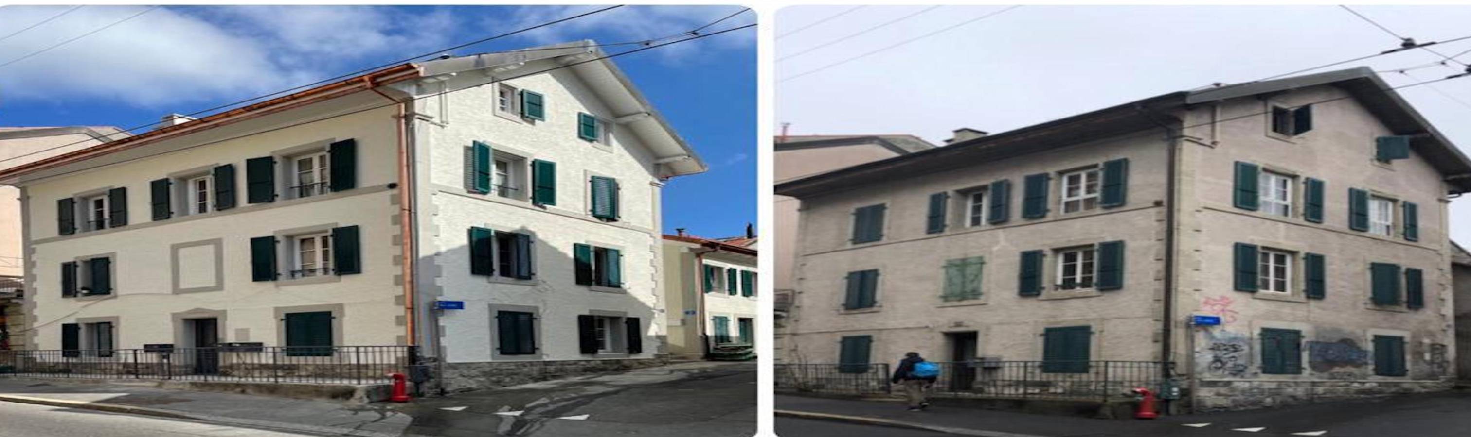 Réno services - Maison rénovée avant/après